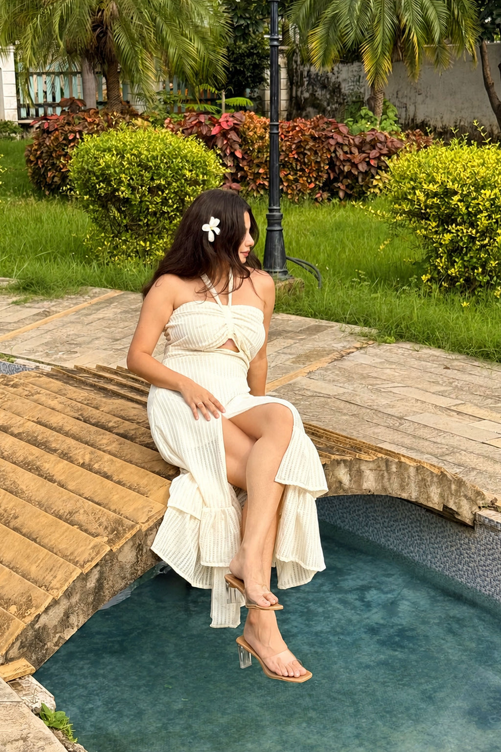 IVY MAXI SLIT DRESS