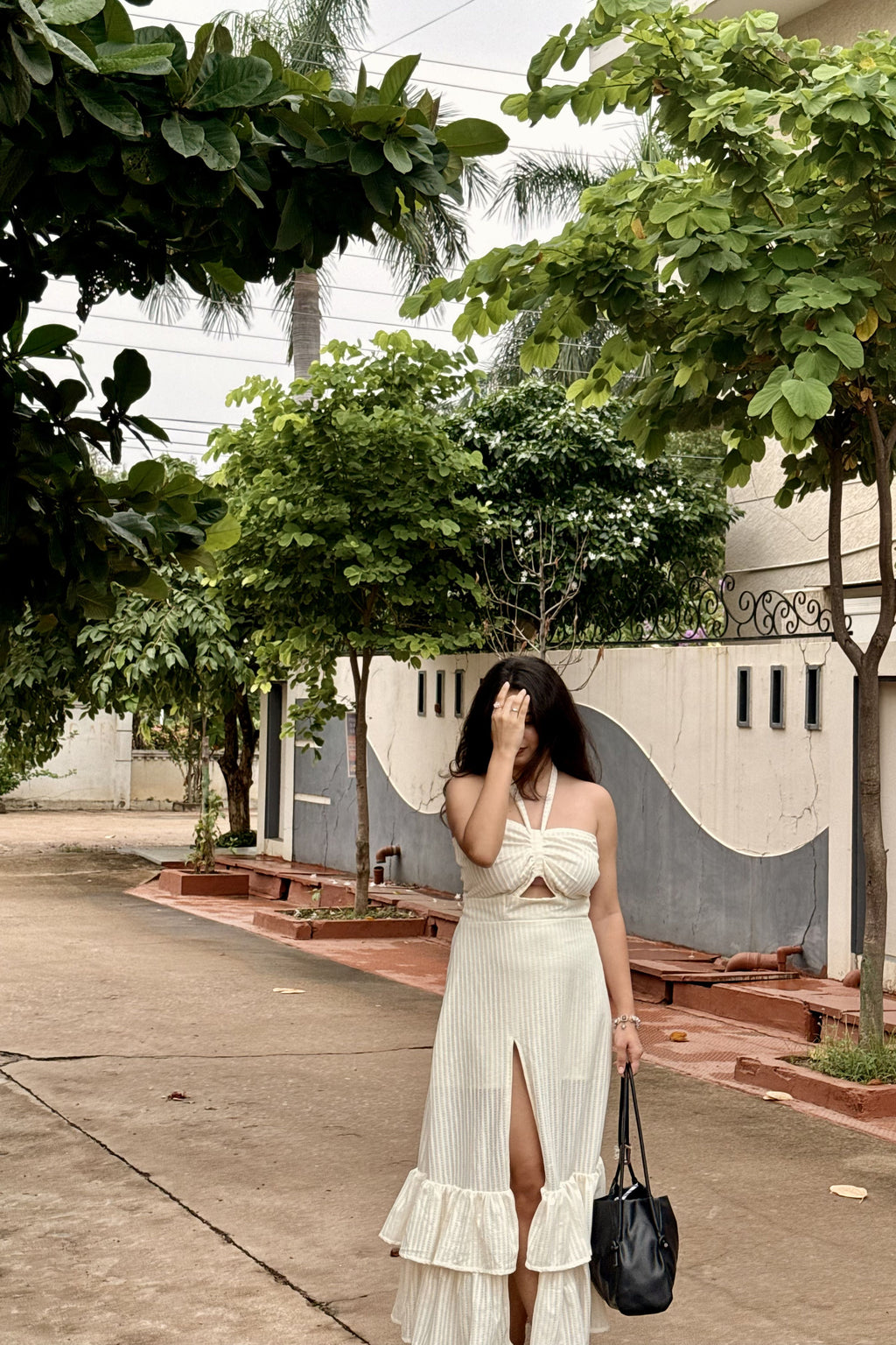 IVY MAXI SLIT DRESS