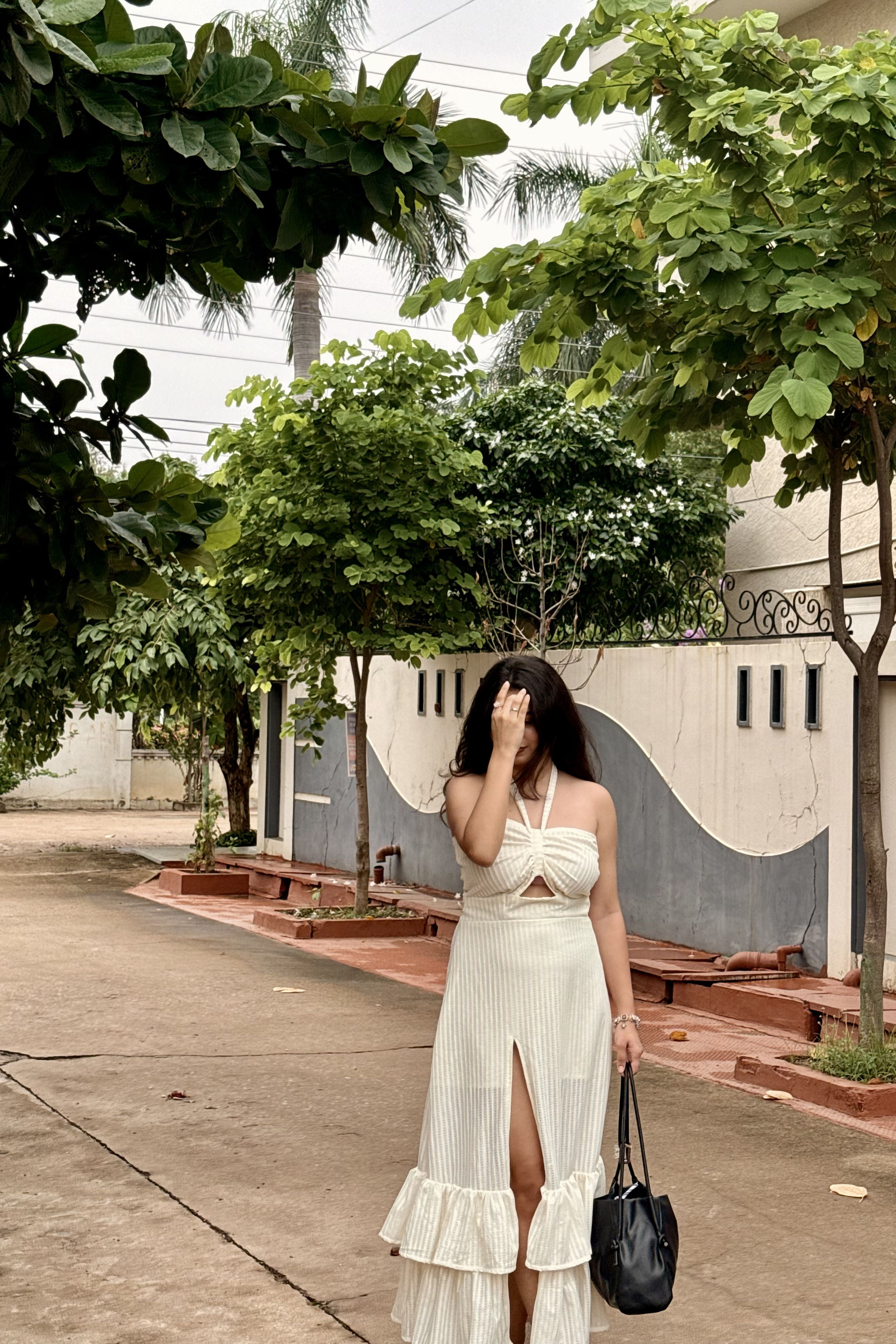 IVY MAXI SLIT DRESS