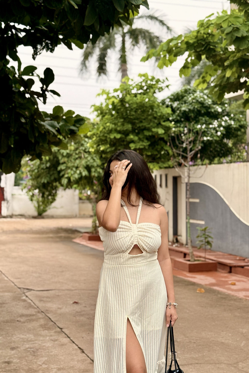 IVY MAXI SLIT DRESS