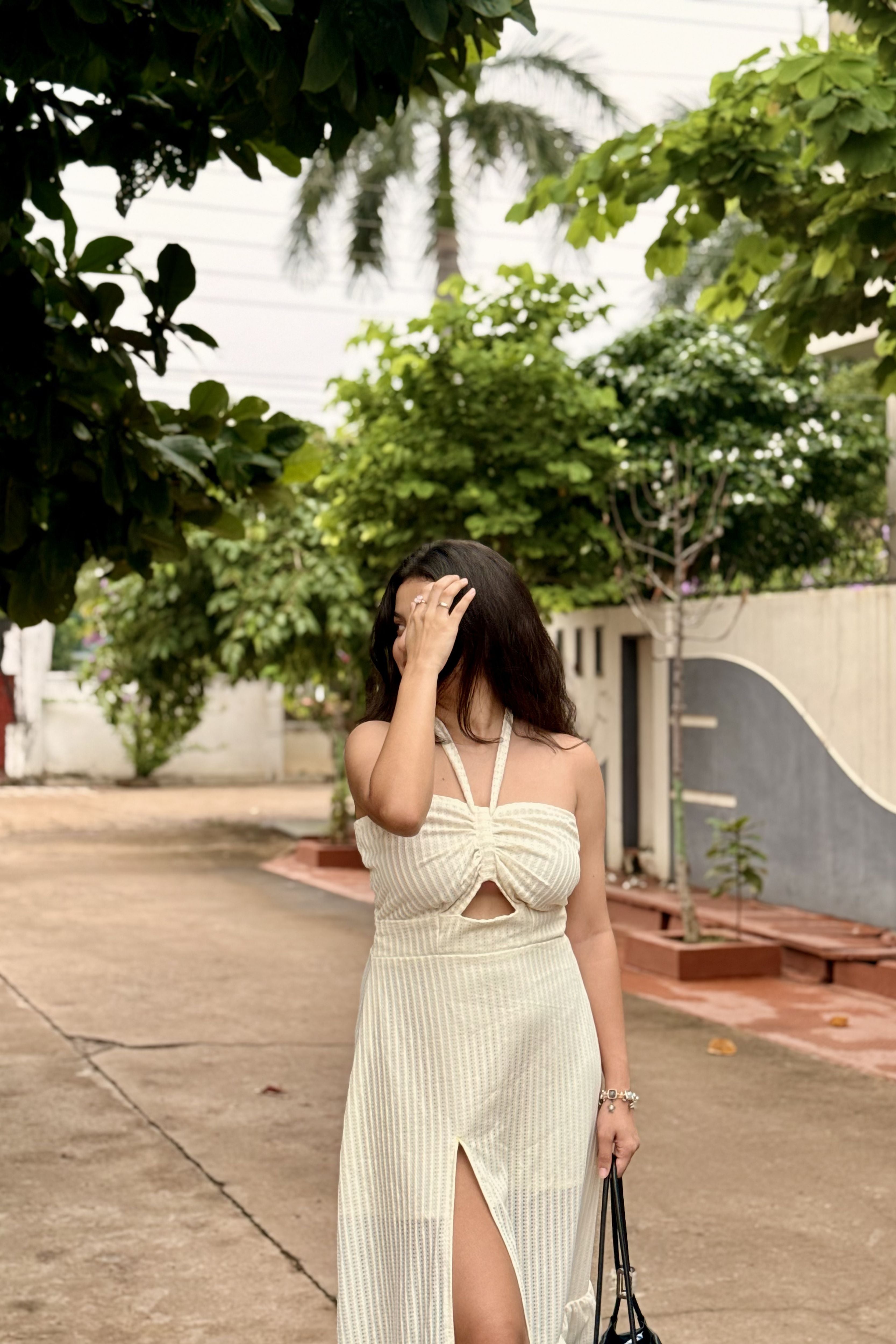 IVY MAXI SLIT DRESS