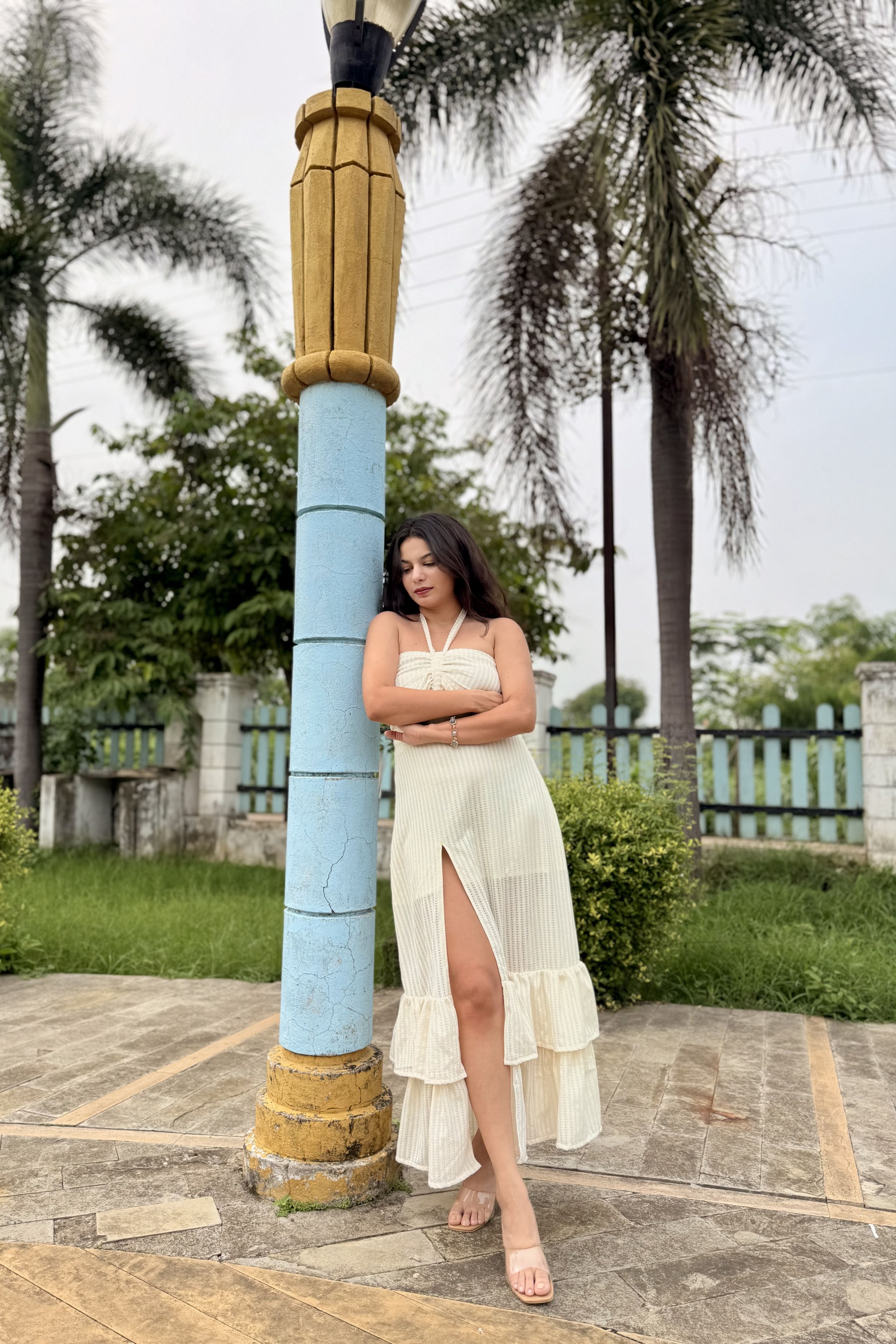 IVY MAXI SLIT DRESS