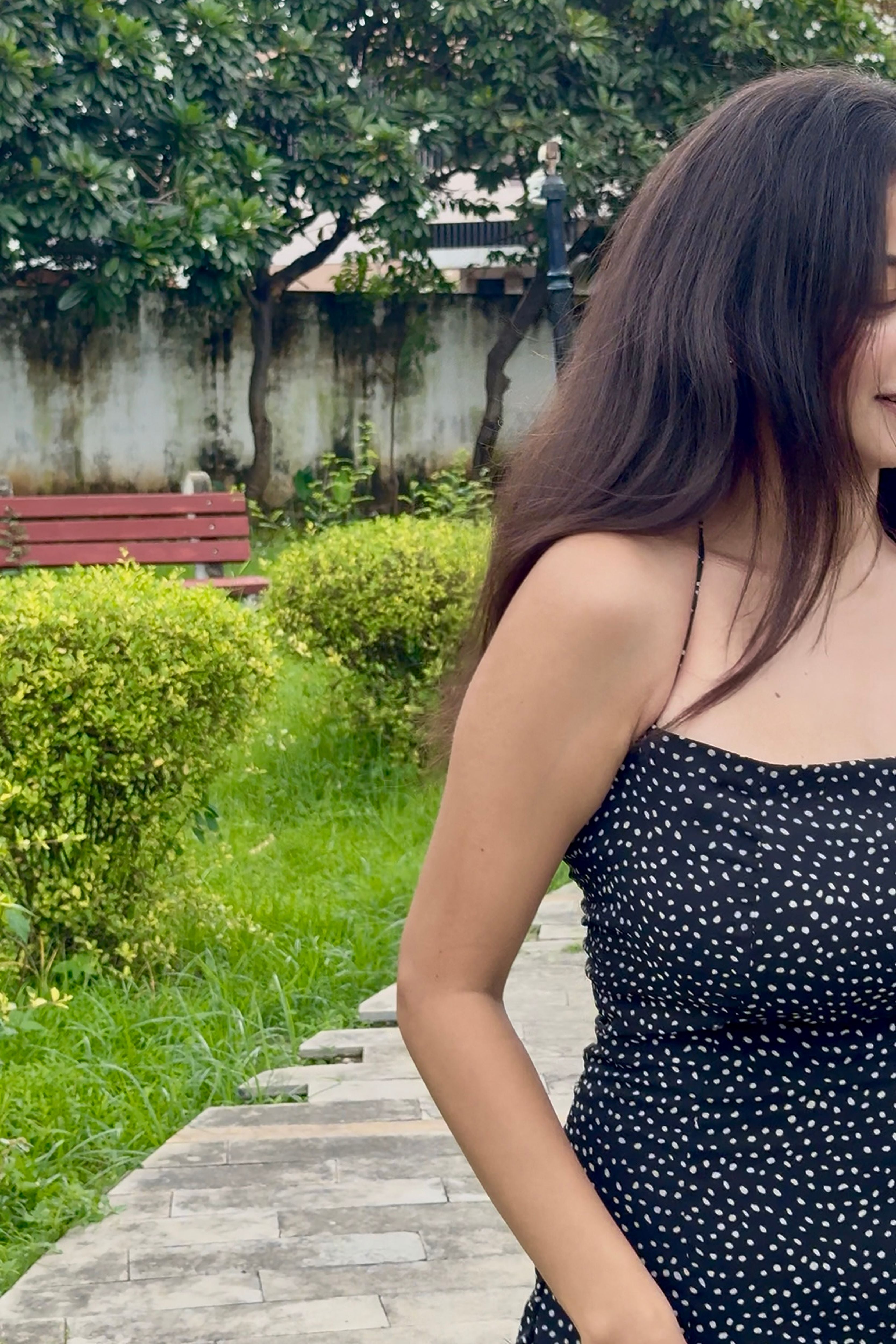 DOT AFFAIR MINI DRESS
