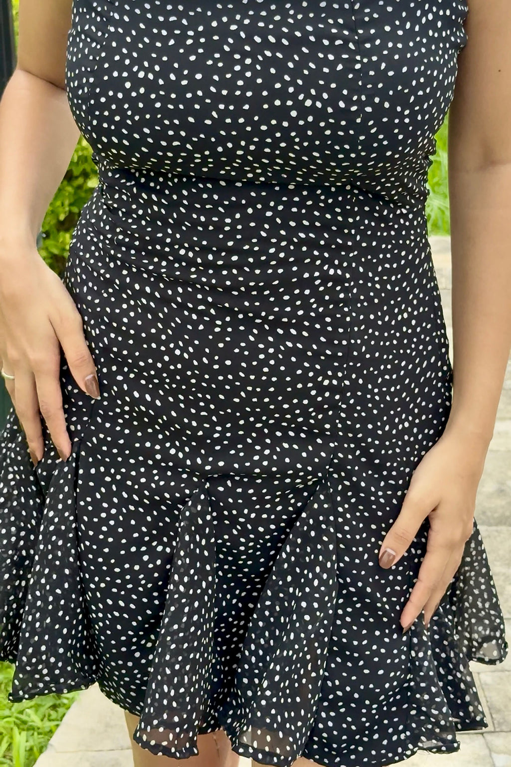 DOT AFFAIR MINI DRESS