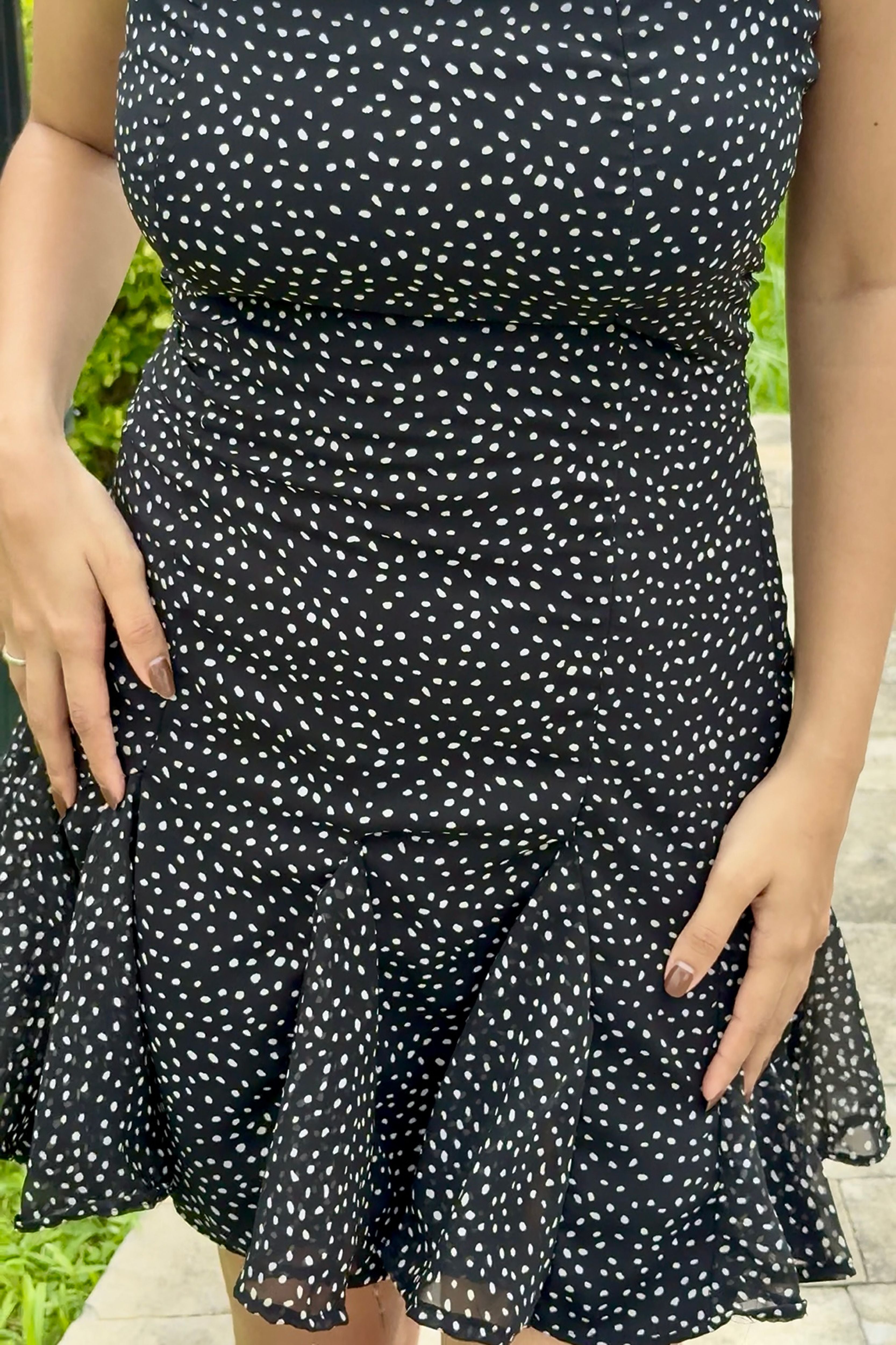 DOT AFFAIR MINI DRESS