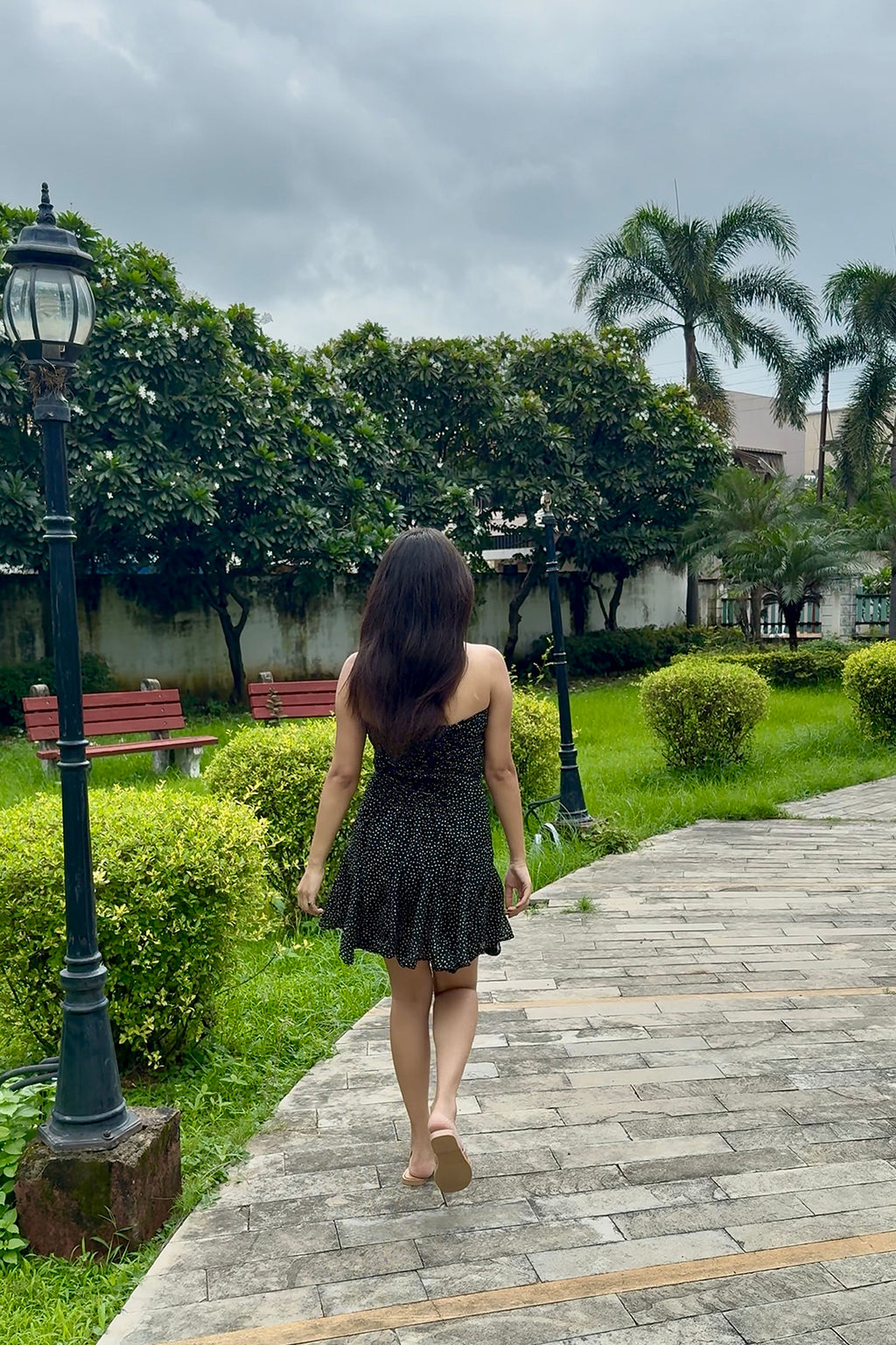 DOT AFFAIR MINI DRESS