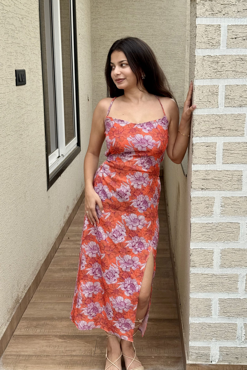 FLORAL WHISPERS MAXI DRESS